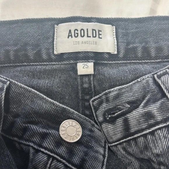 AGOLDE 90s Midrise Loose Jeans in Photogram - Picture 4 of 5